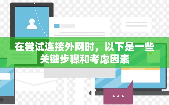 在尝试连接外网时，以下是一些关键步骤和考虑因素