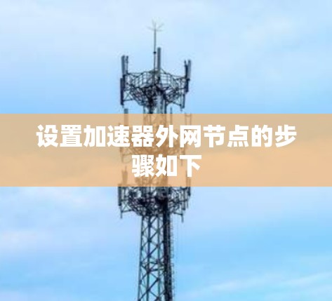 设置加速器外网节点的步骤如下