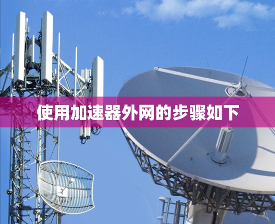 使用加速器外网的步骤如下