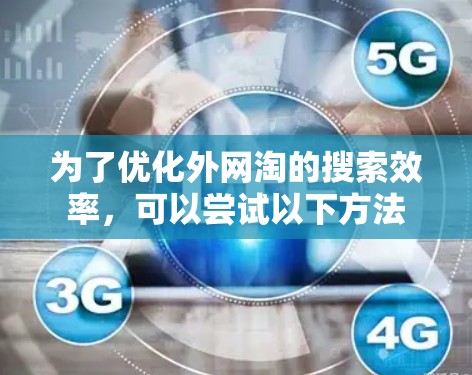 为了优化外网淘的搜索效率，可以尝试以下方法