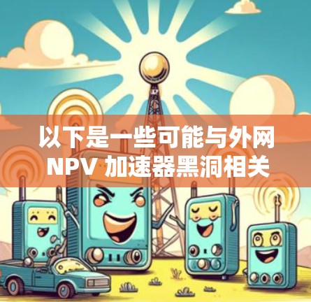 以下是一些可能与外网 NPV 加速器黑洞相关的解释和潜在用途