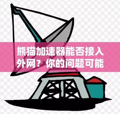 熊猫加速器能否接入外网？你的问题可能有三种答案，是、否、不