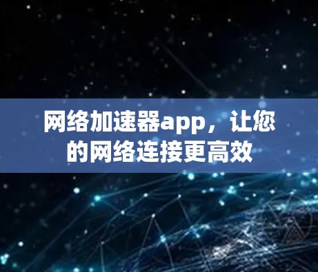 网络加速器app，让您的网络连接更高效
