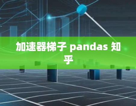 加速器梯子 pandas 知乎