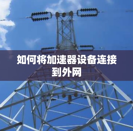 如何将加速器设备连接到外网