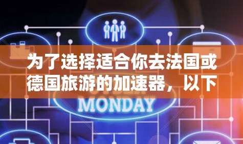 为了选择适合你去法国或德国旅游的加速器，以下是分步骤的建议