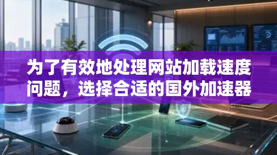 为了有效地处理网站加载速度问题，选择合适的国外加速器是关键。以下是一步步的指南，帮助您找到适合的加速器工具