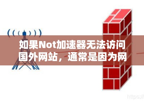 如果Not加速器无法访问国外网站，通常是因为网络连接不稳定、服务器延迟或断点，或者浏览器设置不当。以下是一些可能的解决方法