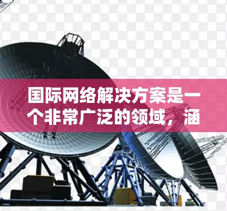 国际网络解决方案是一个非常广泛的领域，涵盖了从网络基础设施到服务器管理和网络管理的各个方面。以下是您可能需要的国际网络解决方案