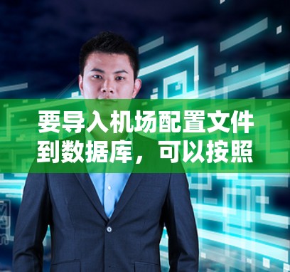要导入机场配置文件到数据库，可以按照以下步骤进行