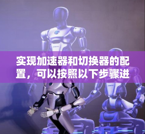 实现加速器和切换器的配置，可以按照以下步骤进行