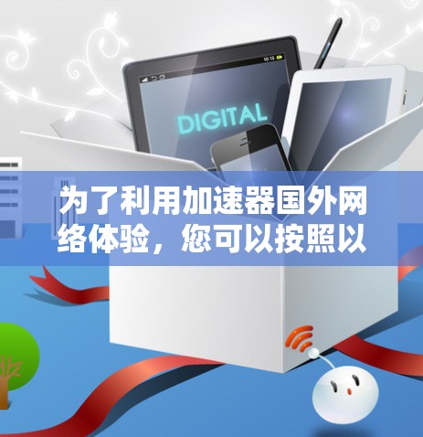 为了利用加速器国外网络体验，您可以按照以下步骤进行