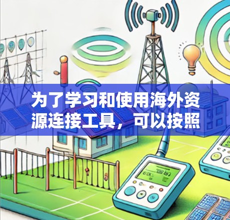 为了学习和使用海外资源连接工具，可以按照以下步骤进行